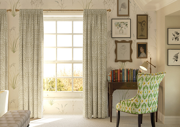 Hathaway, Moss - Made to Measure Curtains - Image 3